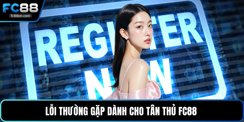 Lỗi thường gặp dành cho tân thủ FC88 
